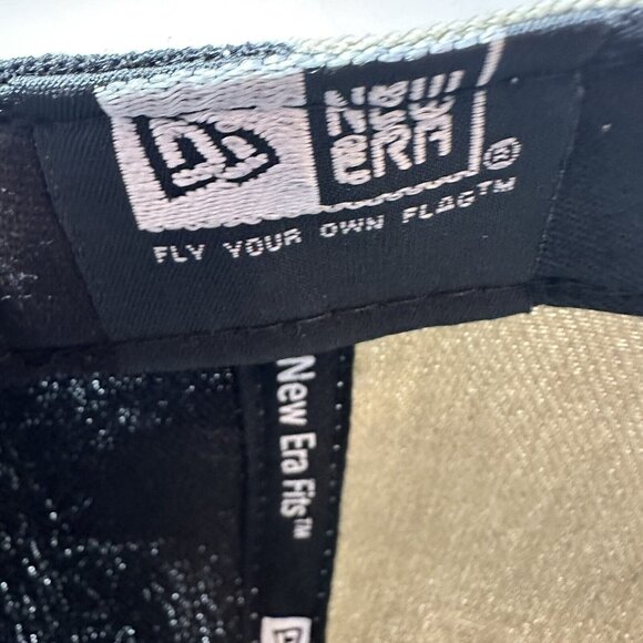 New Era New Orlean Saints Embroidered NFL 9FIFTY Flat Brim Snapback Cap Hat - Picture 6 of 7